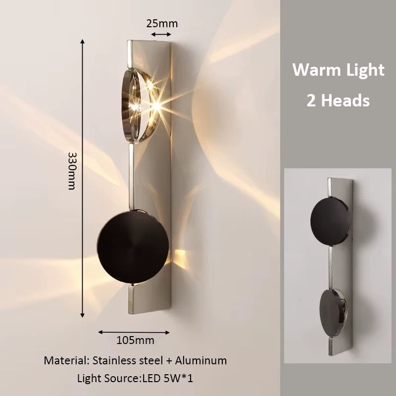 Artistic Corrugated Wall Lamp LED Living Room Background Wall Light Home Porch Corridor Wall Sconce Atmosphere Creative Lighting